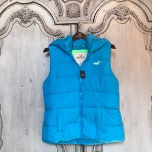 Hollister Blue Vest